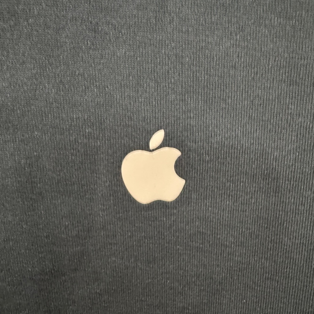 Men's Blue Apple Store Zip-Up Sweater NEW - Picture 4 of 7